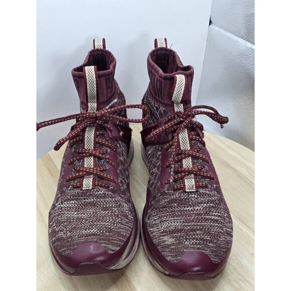 Size 8.5 - Mens PUMA Ignite EvoKnit Bergundy flyknit shoes sneakers - Picture 4 of 10